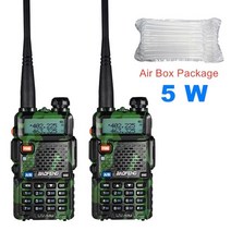 생활무전기 업무용 장거리 캠핑 고성능 무전기 워키토키 2pcs 실제 8w baofeng uv-5r 워키 토키 uv 5r 고출력 아마추어 햄 cb 라디오 방송국 uv5r 듀얼, 5r-5 캠 없음 상자, 호주 표준