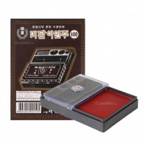 썬42520 [SΘN] 미닫이인주패드 사무용인주 오피스용품 인주패드 스탬프용액 원형인주, iШi_ 특수사각 미닫이 인주 no.100 일반인주, Ш본상품선택Ш