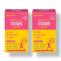 대웅제약 바이탈썸 비타민C 60g, 30정, 2개, 30정