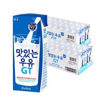 남양 맛있는 우유 GT 200ml 48개 멸균우유