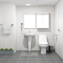 대림바스 앤 키친 블랑 소형욕실 리모델링