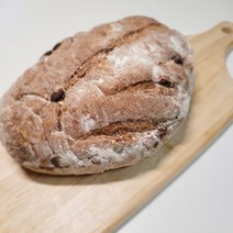 [당일 구운 신선한 빵을 오후에 발송합니다!] 통밀빵 통곡물빵 천연발효 운동빵 통밀 깜빠뉴 식사대용 통밀 캄파뉴(350g), 호두건포도 캄파뉴