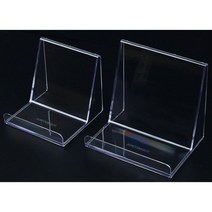 휴대폰 투명 경사형 진열장 전시 매장 거치대 110mm, 스탠드 진열대, 1개