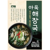 옛맛 아욱해장국 즉석국, 단품, 500g, 1