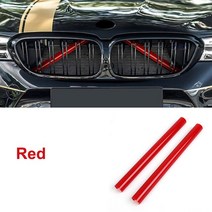 자동차 차량용 전면 그릴 스트립 bmw용 스포츠 장식 액세서리 BMW F30 F31 F32 F33 F34 F36 F20 F21 F22 F23 G29 용, [01] Red, 01 Red
