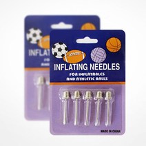 축구공 농구공 각종 공 바람넣기 공펌프 바늘 핀공기주입바늘 공기주입기 에어핀 공주사기 축구공바람넣기 공기주입핀 에어펌프핀 볼펌프핀, 펌프바늘핀5개입