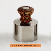 가죽 펀칭기 수동 공예 도구 스테인레스 핸드 프레스 타운 내구성 펀치 쉐이핑 조각, Colored wood, 색상ed wood