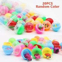 인형뽑기기계 캡슐 만화 자동 클로 그리기 동물 크레인 운영 미니 클로 캐치 음악 선물 장난감, 공 20pcs