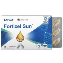 ENADA Fortizel Sun 계 강화제 캡슐, 1개, 캡슐 30정