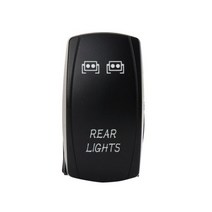 폴라리스 RZR XP 900 1000 레인저와 호환되는 5 핀 캠 AM 보트 트럭 용 John Deere Gator UTV 블루 LED 라이트 로커 스위치105760, 4