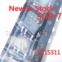 관리기부품 소형 미니 트랙터 관리기 동력 5 개/묶음 SC1S311 SSC1S311 SOP-7 SMD LCD 전원 관리 칩 뉴 지널 IC 재고 있음, 5개