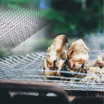 스테인레스 스틸 짠 와이어 메쉬 스크린 에어 벤트 다중 사용 가정 및 바베큐, 한개옵션0