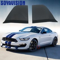 자동차 로커 Winglets 2015 2018 포드 머스탱 GT EcoBoost 및 V6 용 사이드 스커트 스포일러 가드를 다시 장착|Exterior Door Panels &, 단일, 2pcs, 1개