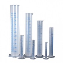 눈금 메스 실린더 플라스틱 플라스크 실험관 100mL, 메스실린더100mL
