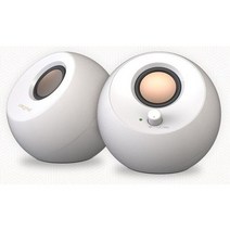 크리에이티브 PEBBLE 2.0 스피커, 화이트, MF1680
