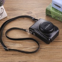 라이카 D-LUX7 카메라 가방 typ109 빈티지 DLUX6 보호 C-LUX D5 가죽케이스 D-LUX/C, Leica C 블랙 일체형, 1개