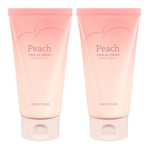 메리쏘드 피치 톤업 크림, 100ml, 2개
