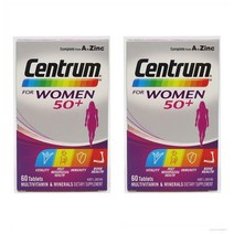센트룸 Centrum women 50+ 뉴질랜드 어드밴스 50 멀티비타민 우먼 60정 2팩