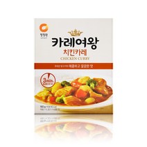 청정원 카레여왕 치킨카레, 1개