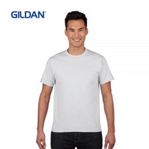 길단 무지티 반팔티셔츠 수입 GILDAN 아시안핏 76000 화이트