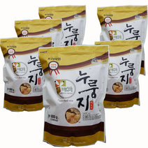 800g 대용량 국내쌀 미드미누룽지 다이어트간식 명절선물 누룽지탕 전통식품 구수한숭늉, 6개