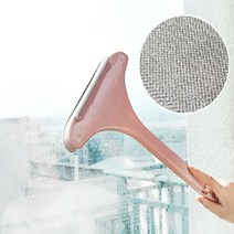 고급형 2in1 방충망청소솔 모기장 먼지클리너 유리창 먼지제거, No.02 먼지흡착 방충망 청소 클리너 핑크