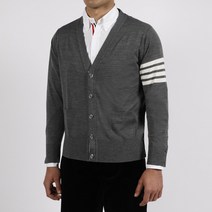 [명품]THOM BROWNE 메리노울 클래식 브이넥 가디건 MKC002A Y1014 022 MKC002A Y101 4022