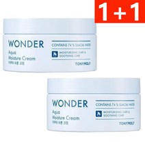 토니모리 원더 아쿠아 수분 크림, 2개, 300g, 300ml, 2개