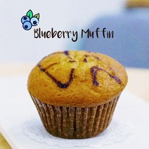 블루베리머핀(1개), 110g, 1개