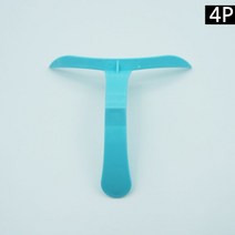 [파란물산특가상품] 모양별 눈썹그리기도구 4개입, 1, 본상품선택