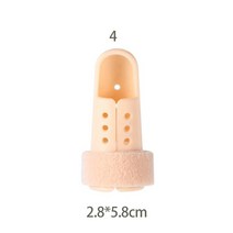손가락부목 손가락아대 보호대 교정 깁스 mallet finger splint 중괄호 보호대 조절 가능한 부러진 손가락 관절 안정제 교정 관절염 너클 고정, 4번