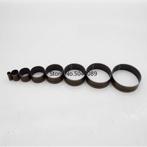 가죽 공예 도구 세트 펀칭 치즐 외 외 일본 스틸 블레이드 원형 커터 DIY 라운드 작은 벨 다이 커팅 나이프 핸드 펀치 금형 15-60mm, 50mm