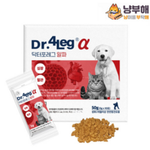 강아지 고양이 심장 혈관 케어 보조 영양제 닥터포레그 알파 (Dr.4Leg alpha) 단품