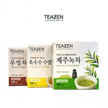 TEAZEN 제주녹차 옥수수수염차 우엉차 100티백 전통차, TEAZEN 우엉차100티백