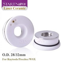 Startnow-파이버 세라믹 KT B2 CON 28/32mm Precitec Raytools WSX 커팅 조각 기계 헤드 노즐 홀더 부품, CHINA, Without Logo B-32, 5 PCS