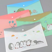 A4 서류케이스 메뉴얼 보관 포켓화일 3개 영수증파일 파일북