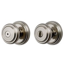 Baldwin Prestige Alcott 침대/목욕 손잡이 새틴 니켈128910