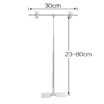 포토박스 포토부스 미니스튜디오 스튜디오 배경 스탠드 대형 PVC 홀더 지원 30x83cm 또는 66x80cm, 01 30x83cm