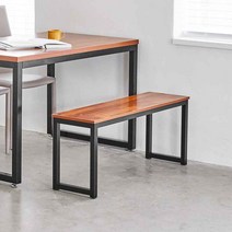 디센 루카 멀바우 2인용 1000 벤치 의자, 단품