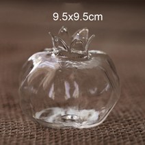 프리츠한센 이케바나 도자기 화병 항아리 꽃 유리 꽃병 장식 중앙 장식품 홈 웨딩 석류 버섯 집 모양 테이블 투명, [04] vase