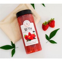 농부가 직접 만든 수제 딸기청 1kg (에이드/주스/우유/빙수 만들기), 1개