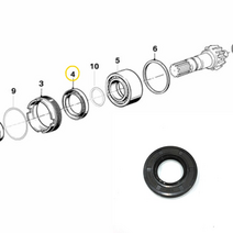 베벨기어 헤드기어 웜기어 후면 드라이브 샤프트 오일 씰 bmw r1150gs r850gs r1100gs r850r r1150rt k1200rs k1200lt k75 r1200c, 없음