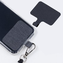 휴대폰 케이스 고리후크 핸드폰커버 스트랩 연결후크, 상세 참조, 투명