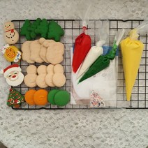 수제마카롱 마카롱 꼬끄 마카롱 밀키트 DIY 오븐없이 집에서 마카롱만들기 세트 아이들과 마카롱만들기, 인절미크림