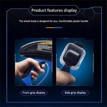 Portable Sandblasting Guns 90 Psi Adjustable Sand Blaster Paint Spray Machine Grity Pneumatic Small, 한개옵션0