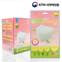 웰클린 황사 방역 KF94 마스크 100매 소형 중형 대형, 100개입, 1개, 화이트