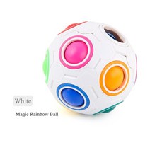 강아지우드스틱 강아지말 번역기 만득이 마운팅 인형 공놀이 커피나무 12 홀 프레스 매직 볼 레인보우 핑거, 04 White