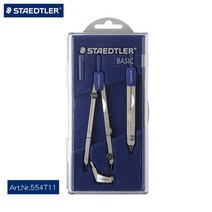 제도판 STAEDTLER-전문가용 조정 가능 드로잉 서클 컴퍼스 학교 사무실 엔지니어링 문구 1 세트, [11] 554 T11