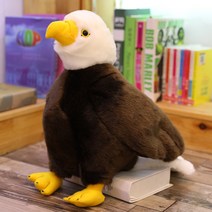 흰머리 독수리 새인형 봉제인형 독수리인형 동물 버드 인형 선물, 20cm, 대머리 독수리cm