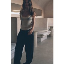 독일 자라 ZARA 풀 렝스 팬츠 - 블랙 350507